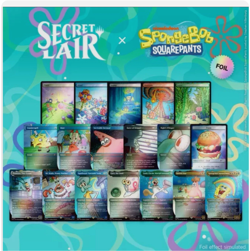 MTG SpongeBob SquarePants Bundle Foil Edition Full set Secret Lair Sealed - Image 2