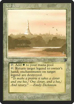 Karakas Legends MP MTG - Image 1