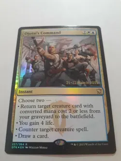 MTG Bling - Pre-Release Foil - Ojutai's Command - Dragons of Tarkir -F235 - Image 2