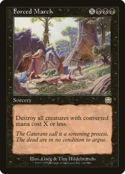 Forced March Mercadian Masques HP MTG - Image 1
