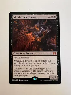 Mindwrack Demon - MTG Shadows over Innistrad - NM - Image 1