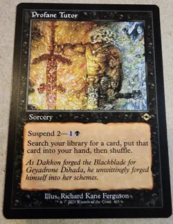 Profane Tutor - #401 Regular (Retro Frame) Modern Horizons 2 - Mtg - Image 1