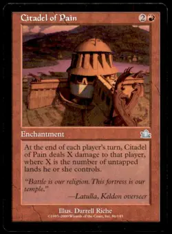 MTG Citadel of Pain LP Light Play Prophecy [1306] - Image 1