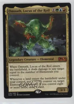 Omnath Locus of the Roil Magic: Core Set: 2020 M20 #216 - Image 1