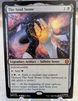 Magic The Gathering Spider-Man The Soul Stone Foil Mythic #0066 - Image 1