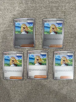 Lillie’s Determination- Pokemon Mega Evolution 119/132 (2 RH 3 Regular) NM - Image 1