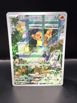 Pokemon TCG Obsidian Flames Charmander 044 SVP EN Black Star Promo - Image 1