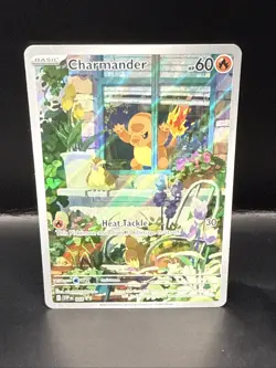 Pokemon TCG Obsidian Flames Charmander 044 SVP EN Black Star Promo - Image 2