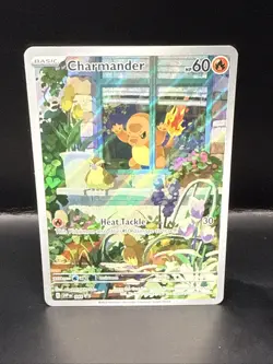 Pokemon TCG Obsidian Flames Charmander 044 SVP EN Black Star Promo - Image 3