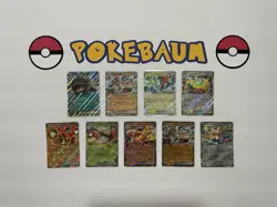 Journey Together EX LOT of 9 - Scarlet & Violet Pokemon TCG - Double Rare X9 NM - Image 1