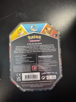 Pokemon TCG: Eevee Evolutions Tin - Jolteon V New Factory Sealed - Image 2