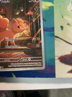 Pokemon TCG Mega Evolution Vulpix 138/132 Illustration Rare NEAR MINT - Image 3