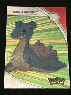 Pokemon Lapras Foil Topps Series 3 #HV13 TV Animation Edition 2000 NM/M - Image 1