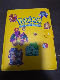 Pokemon TCG Vintage Binder Lot Collection Wotc Topps Holos Look Read - Image 1