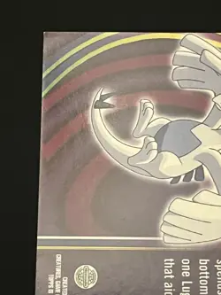 Pokemon Lugia Foil Topps Johto Series 3 #249 2001 TV Animation Edition LP - Image 4