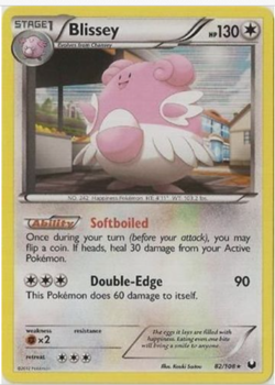 4X Blissey 82/108 B&W Dark Explorers RARE MINT! Pokemon - Image 1