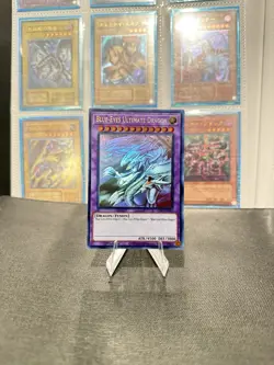 Yu-Gi-Oh! TCG Blue-Eyes Ultimate Dragon Ghost Rare 1st Edition GFTP-EN181 - Image 1