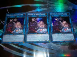 3x Endymion, the Crescent Magistus 1st Edition Super Rare DOOD-EN099 Yu-Gi-Oh! - Image 1
