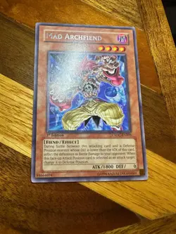 Mad Archfiend CSOC-EN003 1st Edition Rare PL + BONUS - Image 1