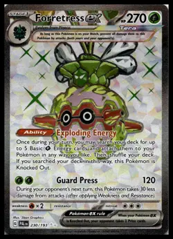 Forretress ex 230/193 Paldea Evolved Ultra Rare Pokemon Card | NM - Image 1