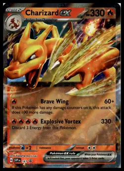 Charizard ex 161 Scarlet & Violet Promo Cards Holo Promo Pokemon Card | NM - Image 1