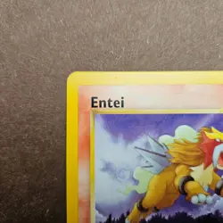 Entei 17/64 Pokemon Neo Revelation Regular Rare Card - Unlimited - LP - Image 2