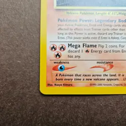 Entei 17/64 Pokemon Neo Revelation Regular Rare Card - Unlimited - LP - Image 4