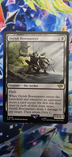 Orchish Bowmasters 0103 Lord of the Rings Magic: The Gathering Card - Image 1