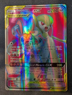 Gardevoir Sylveon GX Tag Team 204/214 Unbroken Bonds Full Art Pokemon Card | LP - Image 1