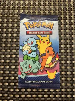 Pokemon 25th Anniversary McDonalds Booster Card 2021 Factory Sealed - Image 5