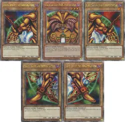 Yugioh Exodia The Forbidden One Full 5 Card 25th Anniversary Set Quarter Century - Image 1