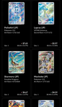 Pokemon TCG illustration/Art Rare JP 20 Card Lot - Image 4