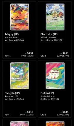 Pokemon TCG illustration/Art Rare JP 20 Card Lot - Image 5