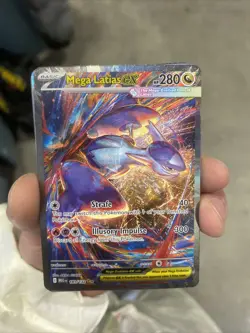 Pokemon Card TCG Mega Latias ex 181/132 English SIR Mega Evolution M/NM - Image 1