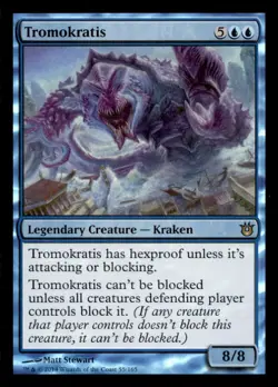 MTG - Tromokratis Born of the Gods #55 Rare Foil LP - Image 1