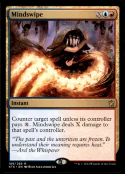 MTG - Mindswipe Khans of Tarkir #189 Rare LP - Image 1