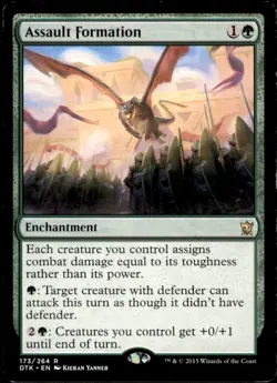 MTG - Assault Formation Dragons of Tarkir #173 Rare LP - Image 1