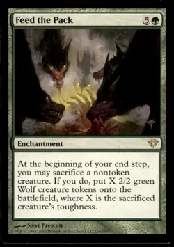 MTG - Feed the Pack Dark Ascension #114 Rare LP - Image 1