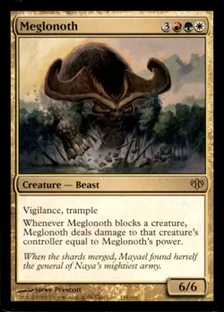 MTG - Meglonoth Conflux #118 Rare LP - Image 1