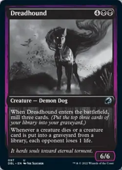 Dreadhound - Near Mint MTG Innistrad: Double Feature - Image 1