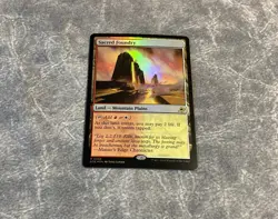 MTG Edge of Eternities Sacred Foundry EOE 256 Foil Near Mint - Image 1