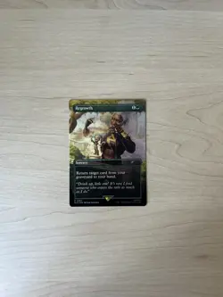 MTG Regrowth RAINBOW FOIL Secret Lair x Marvel Bonus Card 866 NM - Image 1