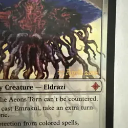 MTG: EMRAKUL, THE AEONS TORN Foil Prerelease Promo card - Image 3