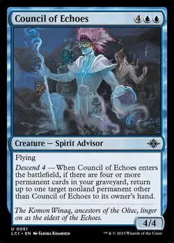 (1x FOIL) COUNCIL OF ECHOES - Ixalan - MTG Magic the Gathering Card - Image 1