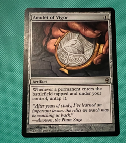 Amulet of Vigor - Worldwake - MTG - Magic the Gathering - Image 2