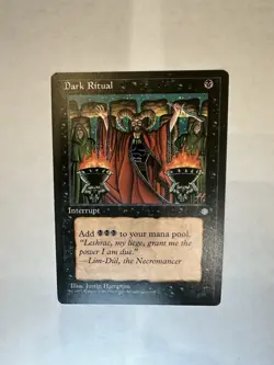 Dark Ritual Ice Age Regular Card MTG Magic The Gathering NM - Image 1