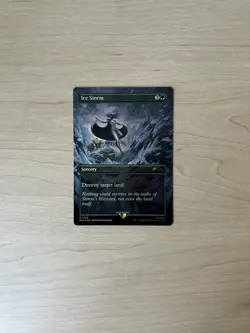 2024 MTG Secret Lair Marvel's Storm Rainbow Foil #1745 Ice Storm - Image 1