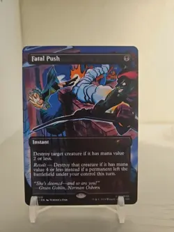 Fatal Push (7020) - Secret Lair Drop Series (SLD) MTG - Near Mint - Image 1