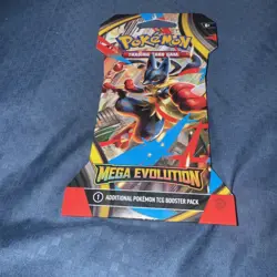Pokemon TCG Mega Evolution Blister Pack - Image 1