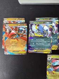 Pokemon Mega Evolution EX Lot NM - 12 EX Cards - Image 2